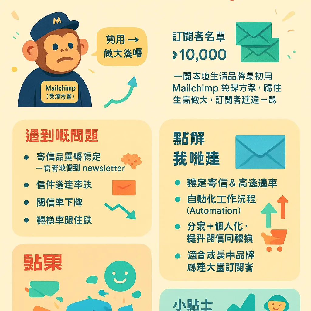 電子報系統 - Mailchimp