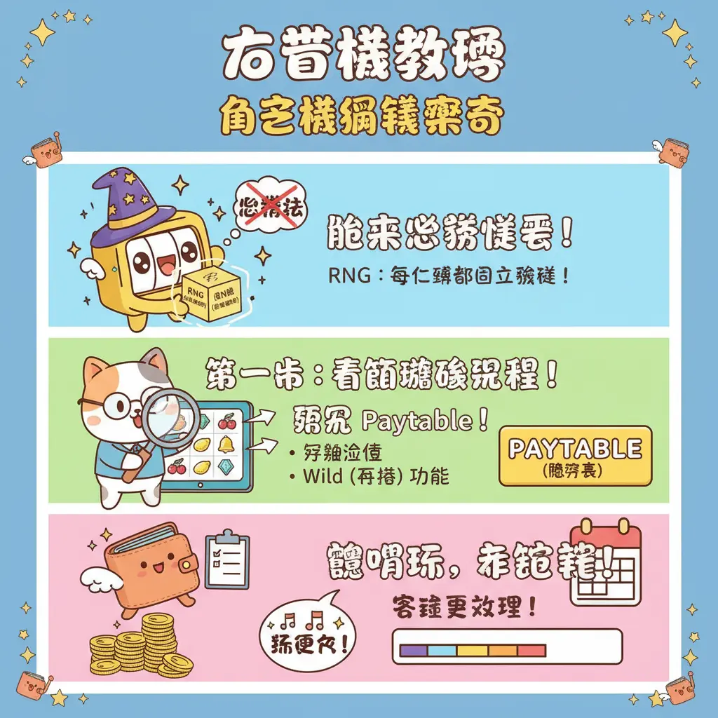 老虎機教學 - 角子機
